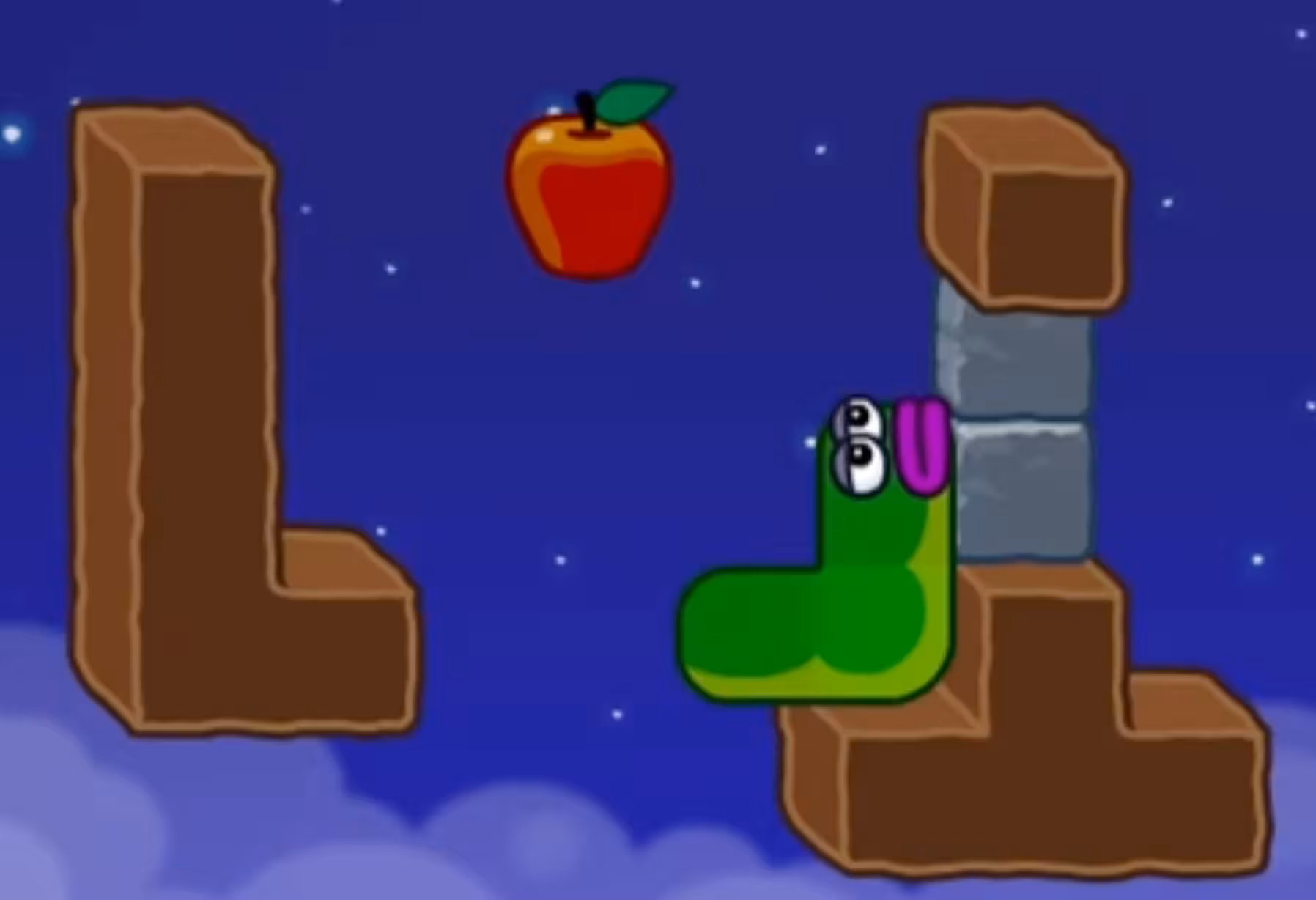 Apple Worm Level 19 Step 2