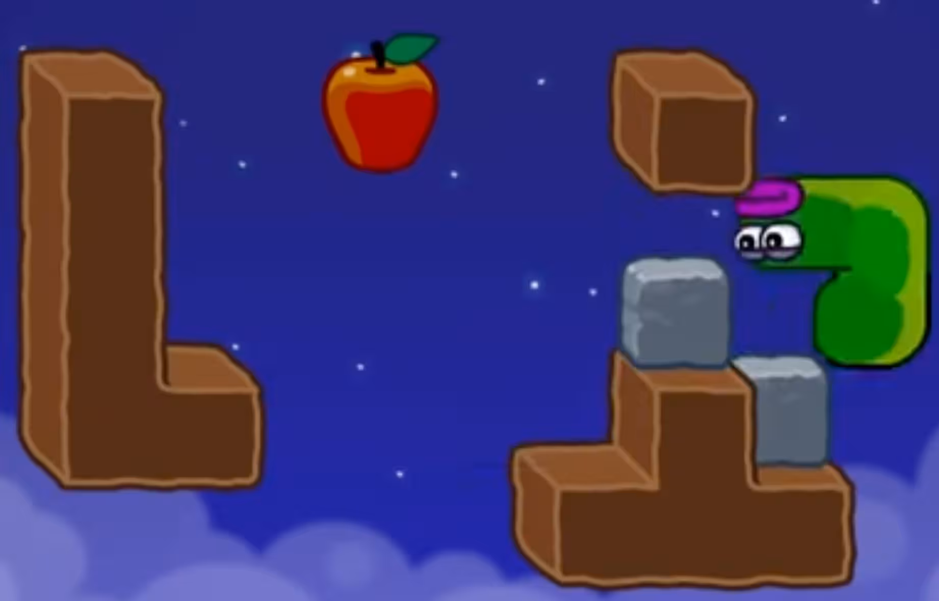 Apple Worm Level 19 Step 4